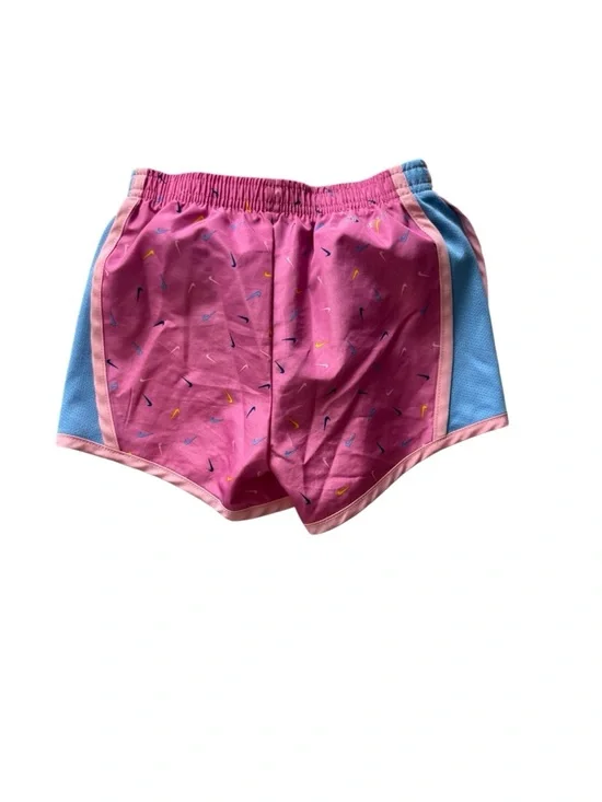 Nike Girls White & Pink "Just Do It!" Short Set - Picture 5 of 9